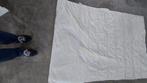 Couette synthétique 1,40 x 2m, Ophalen, Gebruikt, Eenpersoons, Wit