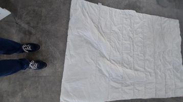 Couette synthétique 1,40 x 2m, Une personne, Enlèvement, Utilisé, Couverture ou Couette