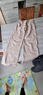 Beige leerachtige broek New collection maat S, Kleding | Dames, Broeken en Pantalons, Ophalen, Zo goed als nieuw, Maat 36 (S)