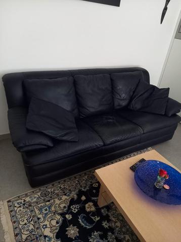 Natuzzi 3zit zetel (leder) beschikbaar voor biedingen