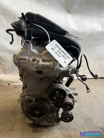 NISSAN MICRA 4 K13 1.2 HR12 Motorblok motor 2009-2016