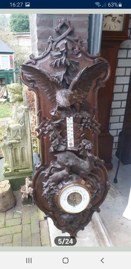 Gezocht aparte stukken black forest of zwarte woud snijwerk, Antiek en Kunst, Kunst | Beelden en Houtsnijwerken, Ophalen