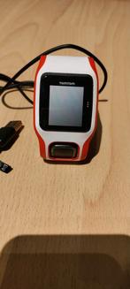 TomTom Runner Cardio GPS-sporthorloge wit/rood, Ophalen, GPS, Gebruikt, Rood