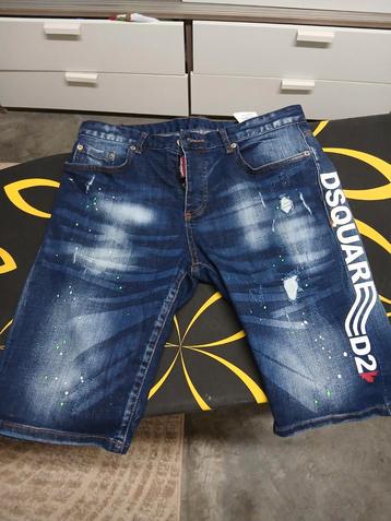 Schort dsquared2, Enlèvement, Neuf, W33 - W34 (confection 48/50), DSQUARED2