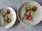 2 dessertbordjes, Gien, Huis en Inrichting, Ophalen of Verzenden
