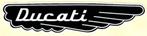 Ducati rechts sticker #8, Motoren, Verzenden