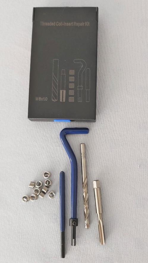 Schroefdraad reparatie set Midlock M6x10 incl 10 Helicoils, Doe-het-zelf en Bouw, IJzerwaren en Bevestigingsmiddelen, Nieuw, Bouten of Moeren