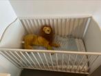 Babybed en matras Cribs White 60x120cm, Kinderen en Baby's, Babywiegjes en Ledikanten, Ophalen, Zo goed als nieuw, Ledikant