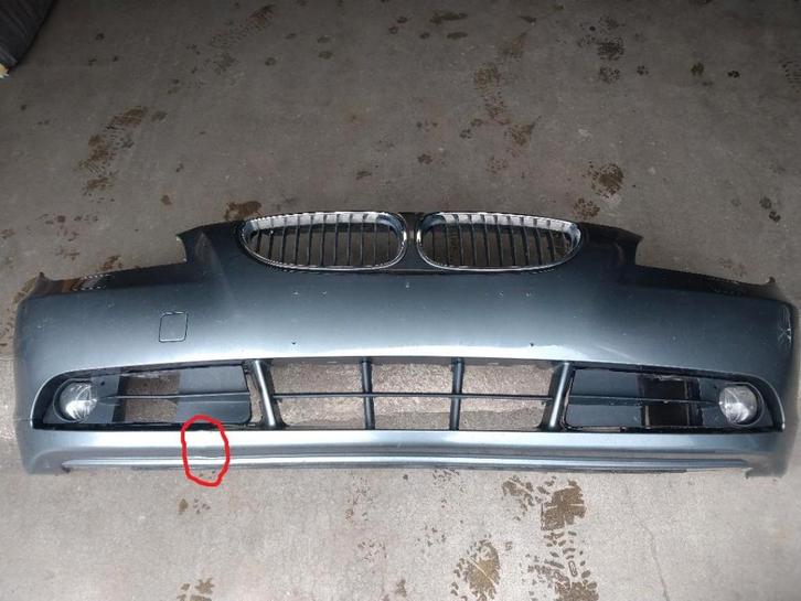 Bmw 5 reeks E60 E61 voorbumper 2002-2007, Auto-onderdelen, Carrosserie, Bumper, BMW, Voor, Gebruikt, Ophalen
