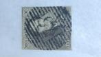 Leopold 1 stempel 75 Leuven Louvain. Watermerk plakker, Ophalen of Verzenden