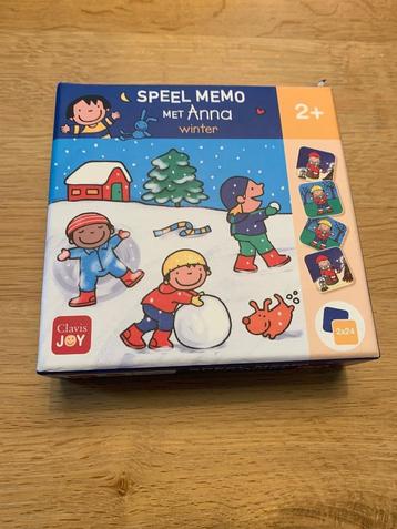 Memory spel ‘Speel memo met Anna - WINTER’ beschikbaar voor biedingen