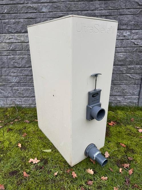 Ultrasieve 3 met 200micron zeef en deksel!, Tuin en Terras, Vijver-toebehoren, Zo goed als nieuw, Vijverfilter, Ophalen of Verzenden