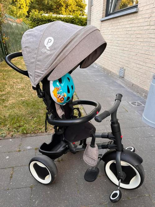 Q Play driewieler zo goed als nieuw + gratis helm, Fietsen en Brommers, Fietsen | Driewielers, Zo goed als nieuw, Ophalen