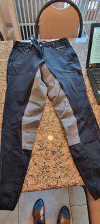 Pikeur paardrijbroek zwart (grijs) leder zitvlak. 44, Dieren en Toebehoren, Paardrijkleding, Ophalen of Verzenden, Zo goed als nieuw