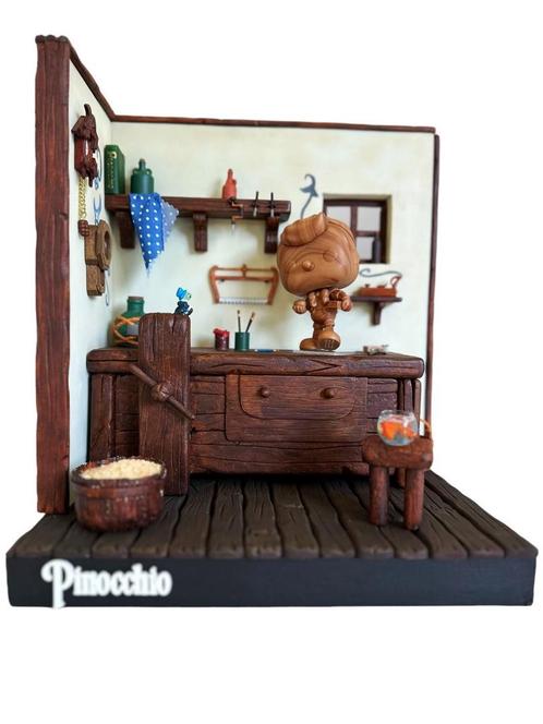 Diorama Funko Pop Pinokkio Disney, Hobby en Vrije tijd, Modelbouw | Figuren en Diorama's, Nieuw, Diorama