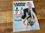 Theater Programmaboek LASTIGE LUSTEN (komedie) 🎭, Ophalen of Verzenden