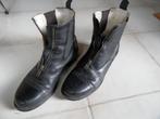 Lederen bottines (korte laarzen) maat 40, Comme neuf, Noir, Enlèvement ou Envoi, Boots et Botinnes