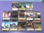 13 Kaarten: dinosaur king., Ophalen of Verzenden, Gebruikt, Meerdere kaarten