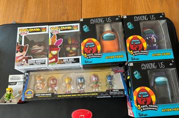 Gaming merchandise figuren beschikbaar voor biedingen