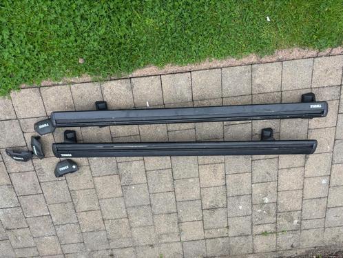 Thule wingbars 130 zwart, Auto diversen, Dakdragers, Zo goed als nieuw, Ophalen