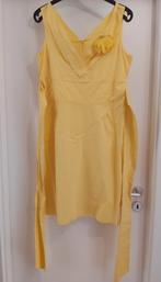 Lot Robe de soirée Gigue, jaune T40, + 2 cardigans Gigue