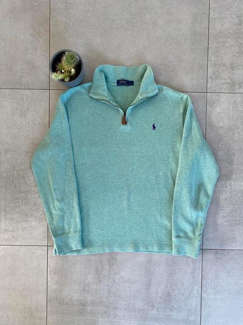 Ralph Lauren quarter/half zip sweater, Kleding | Heren, Truien en Vesten, Nieuw, Maat 46 (S) of kleiner, Paars, Ophalen of Verzenden