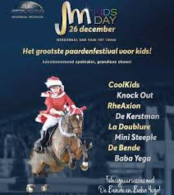 2 Tickets Jumping Mechelen 26/12 kids  beschikbaar voor biedingen