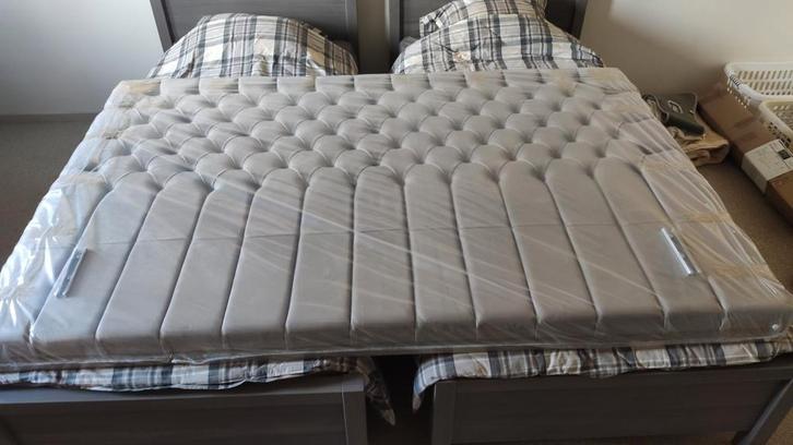 Nieuwe boxspring in verpakking, Huis en Inrichting, Slaapkamer | Bedden, Zo goed als nieuw, Ophalen