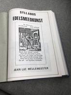 Syllabus edelsmeedkunst, Ophalen of Verzenden, Zo goed als nieuw