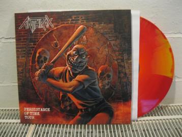 ANTHRAX - PERSISTANCE OF TIME tour - color vinyl beschikbaar voor biedingen