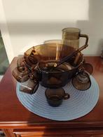 Zeer mooie punchbowl set in Nieuwstaat, Ophalen of Verzenden