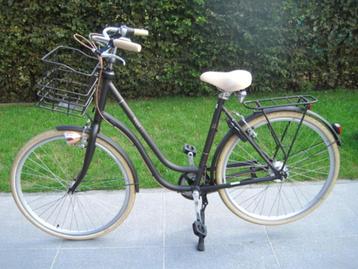 Damesfiets Frappé 54 cm mat zwart - als nieuw beschikbaar voor biedingen