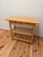 Ikea Förhöja roltafel, Ophalen, Gebruikt, 75 cm of meer, Berken