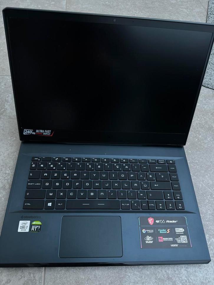 MSI GE66 Raider 10SF -  Gaming Laptop (RTX 2070 / 240Hz), Computers en Software, Windows Laptops, Zo goed als nieuw, SSD, Azerty