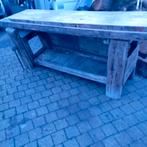 Oude werkbank, Ophalen, Gebruikt, Bankschroef