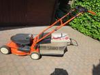 SABO 43-EL TURBO STAR GRASMAAIER, Tuin en Terras, Grasmaaiers, Cirkelmaaier, Gebruikt, Elektrische grasmaaier, Opvangzak