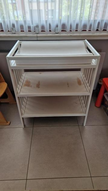 Verzorgingstafel Ikea Gulliver, 90 à 105 cm, Enlèvement, Utilisé, 50 à 70 cm
