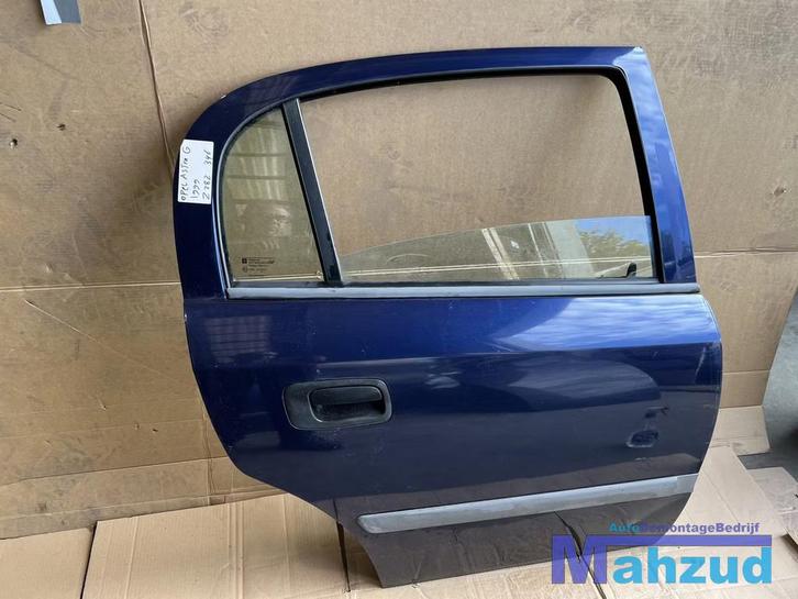 OPEL ASTRA G Blauw Z282 Rechts Achter deur portier 5 deurs, Auto-onderdelen, Carrosserie, Deur, Opel, Achter, Rechts, Gebruikt