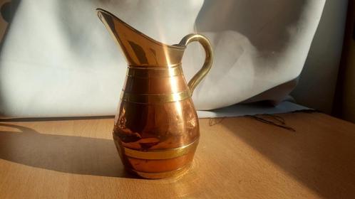 Oud koperen melkkannetje, Antiek en Kunst, Antiek | Brons en Koper, Koper, Ophalen of Verzenden