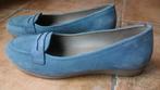 Lichtblauwe ballerina's, Ecco, maat 39, nieuwstaat, Kleding | Dames, Schoenen, Ecco, Blauw, Zo goed als nieuw, Ballerina's