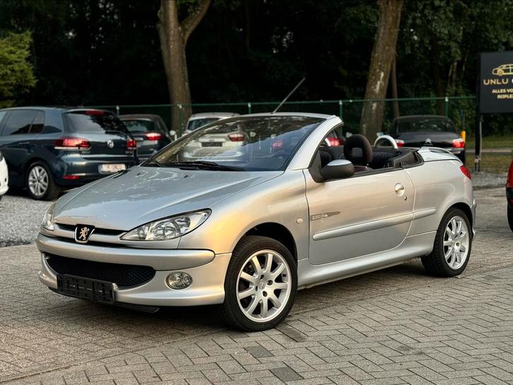 PEUGEOT 206 CABRIO 1.6 BENZINE TOPSTAAT, Auto's, Peugeot, Bedrijf, Te koop, Airbags, Boordcomputer, Elektrische buitenspiegels