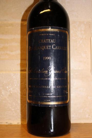 Château Puyblanquet Carrille 1990 St Emilion Grand Cru beschikbaar voor biedingen