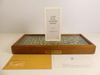 Unieke kist met gouden plaatjes van de landen, Collections, Collections Autre, Enlèvement, Utilisé