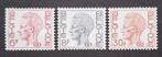 België: OBP S77/79 ** Elström 1978., Koninklijk huis, Frankeerzegel, Ophalen of Verzenden, Zonder stempel