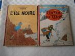 BD Tintin L'Ile Noire B9 1954, Livres, Une BD, Enlèvement, Utilisé, Hergé