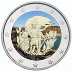 2 euro Griekenland 2013 Kreta gekleurd, 2 euro, Ophalen of Verzenden, Griekenland