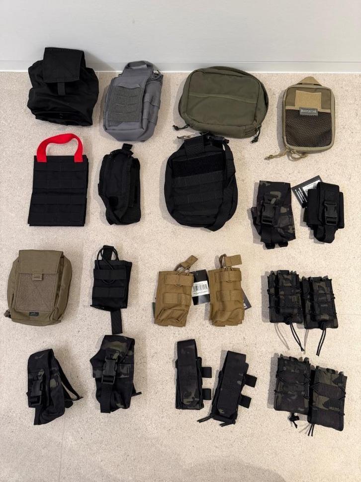Airsoft milsim pouches, Verzamelen, Militaria | Algemeen, Ophalen
