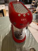 Smeg koffiemachine + melksteamer, Elektronische apparatuur, Koffiezetapparaten, Ophalen, Gebruikt, Koffiemachine, Gemalen koffie