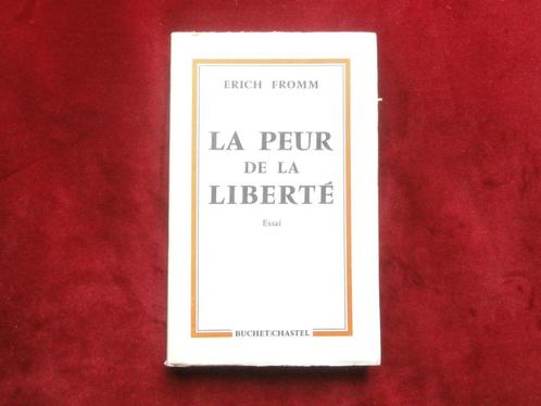 La peur de la liberté, Boeken, Psychologie, Gelezen, Verzenden