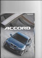 HONDA ACCORD,  mediadossier 2003, Livres, Autos | Brochures & Magazines, Enlèvement ou Envoi, Comme neuf, Honda